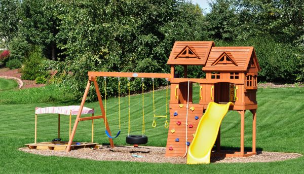 Wooden Swing Set Installation Service
